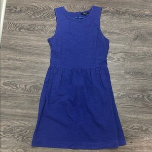 Blue Sleeveless Dress